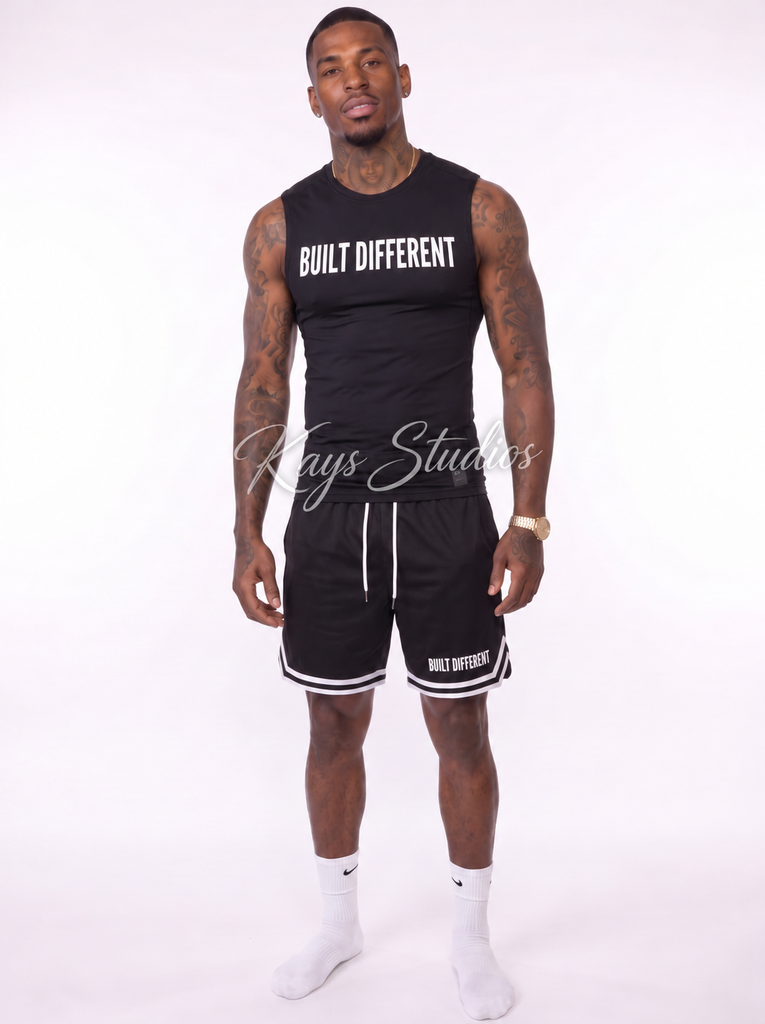 Outfit 2: Max in built different athletic